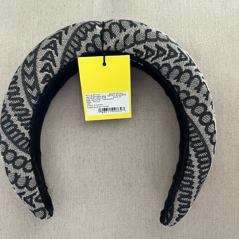 NWT Marc Jacobs jacquard padded headband - Picture 5 of 5